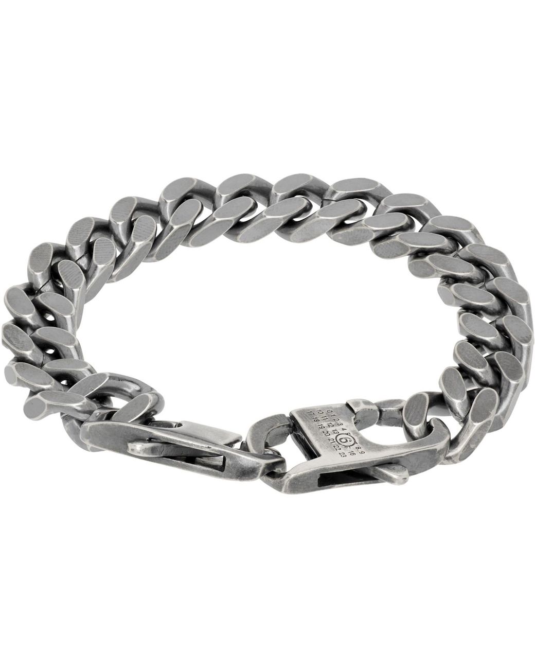 MM6 by Maison Margiela Chain Bracelet in Metallic for Men | Lyst