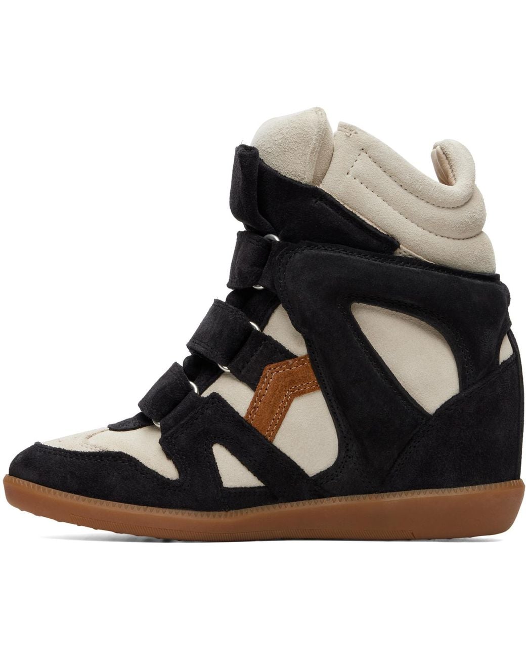 Isabel Marant Black Off- Bekett Ring Sneakers