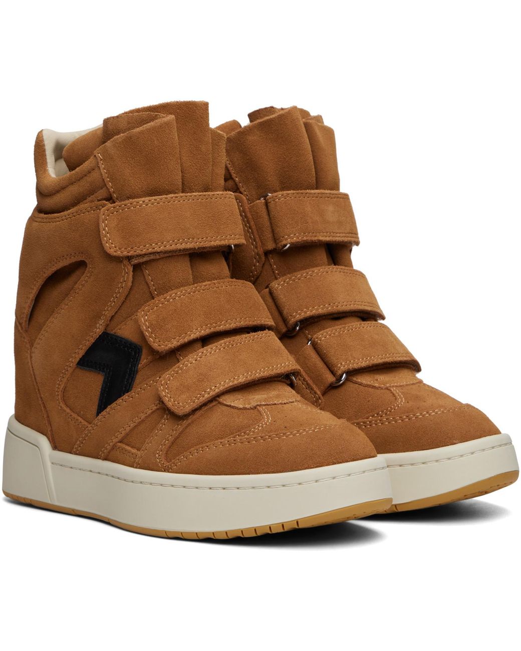 Isabel Marant Brown Tan Im3 Sneakers