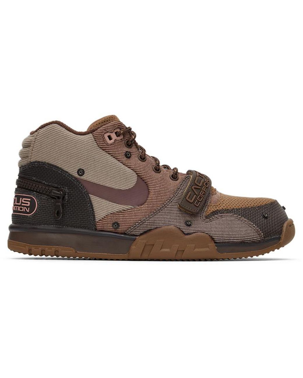 Nike Canvas Travis Scott Edition Air Trainer 1 Sp Sneakers in Black for ...