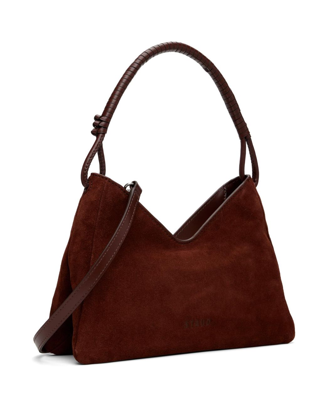 Staud Brown Valerie Shoulder Bag