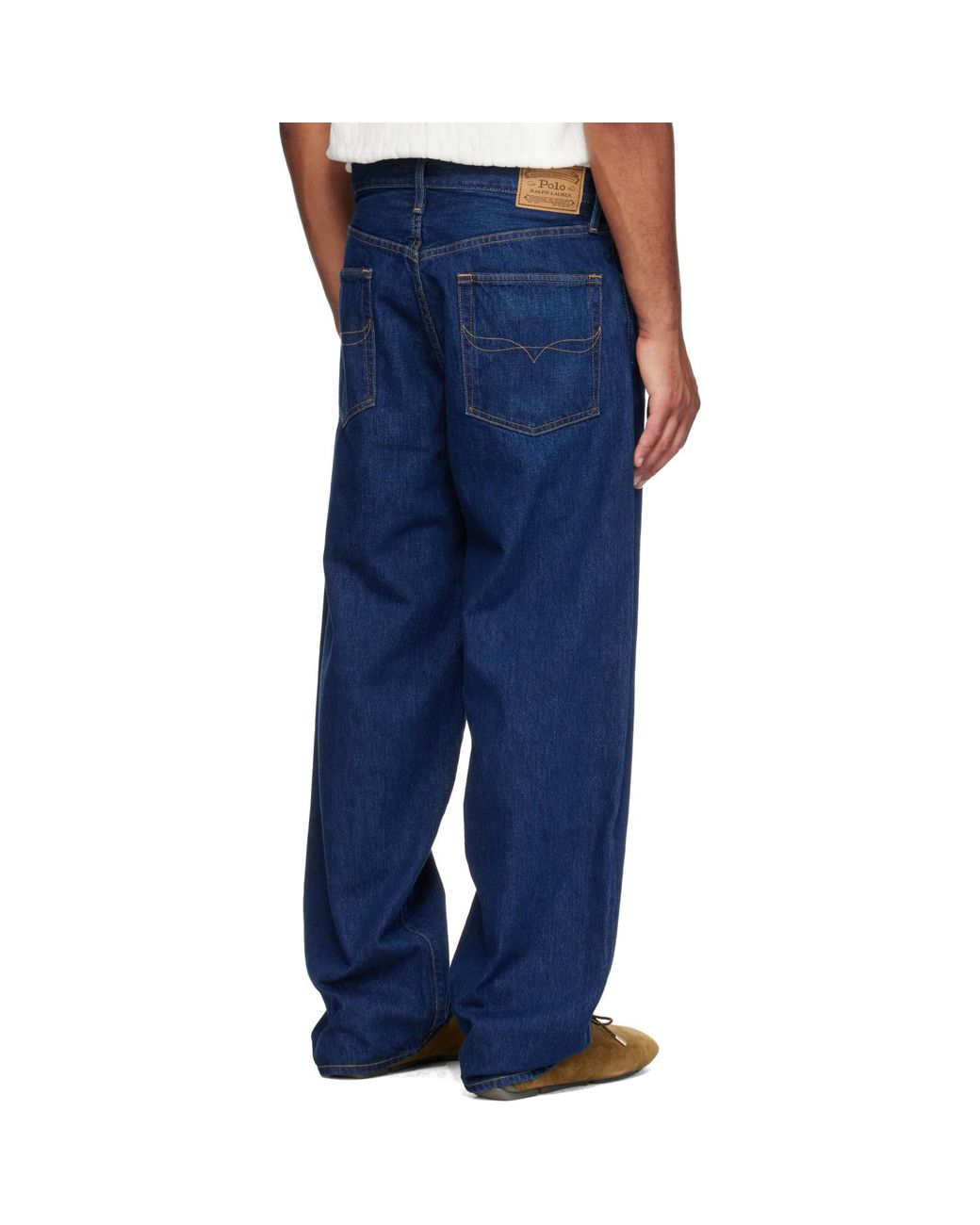 Polo Ralph Lauren Blue Rivington Relaxed Jeans for men
