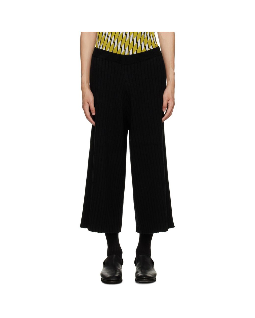 Zankov Black Three-pocket Trousers for men