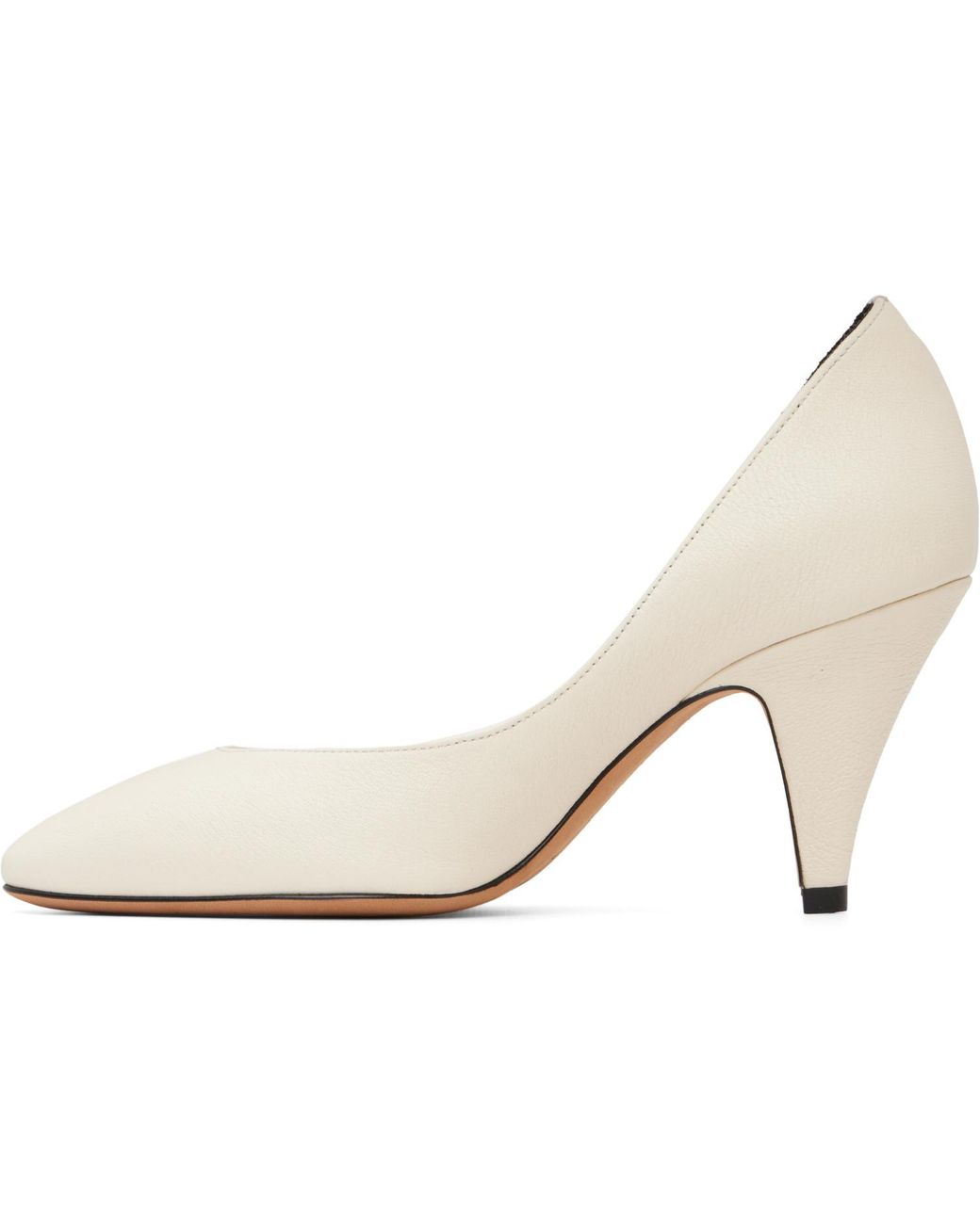 Jude White Haze Pump Heels