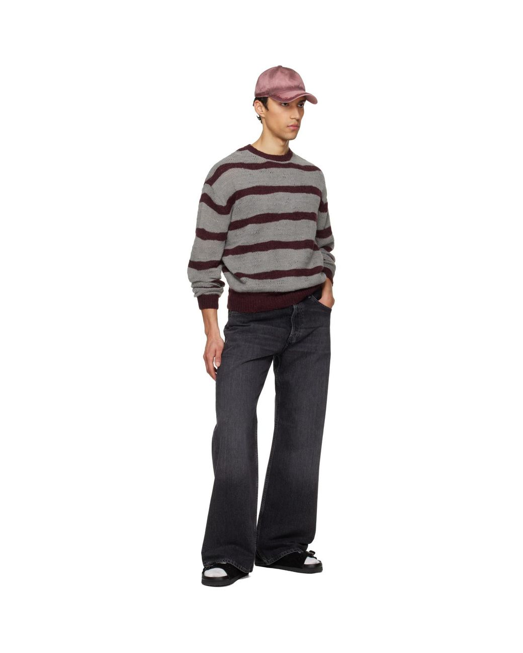 Acne Black Regular Fit 2021M Jeans for men