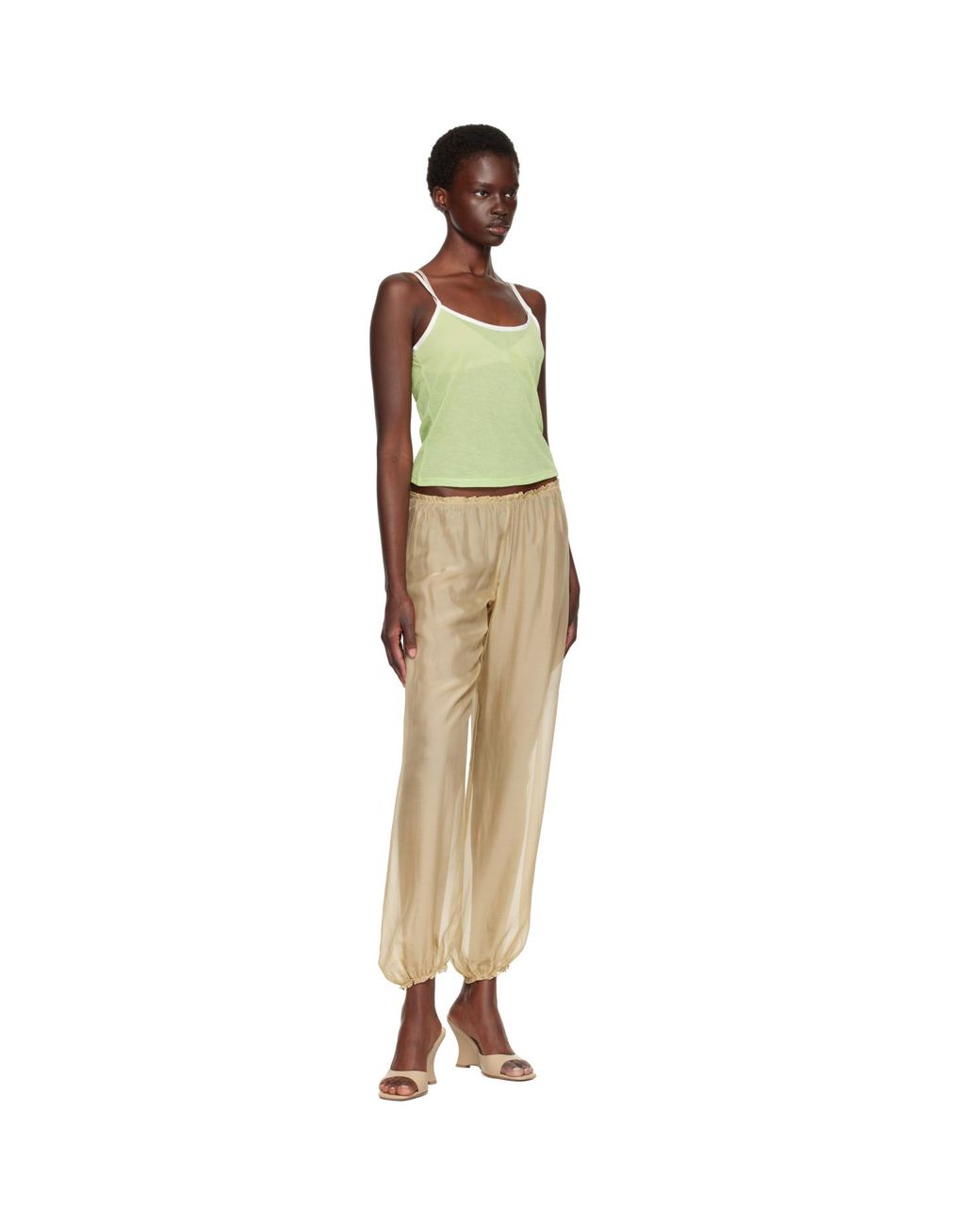 Paloma Wool Green Nasem Tank Top