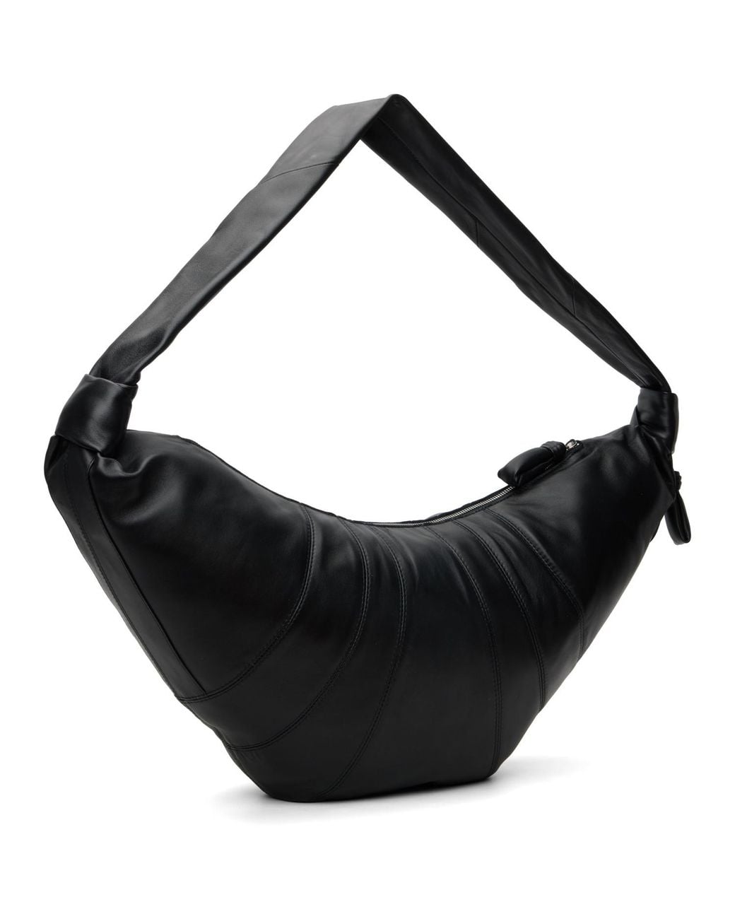 Lemaire Black Large Croissant Bag