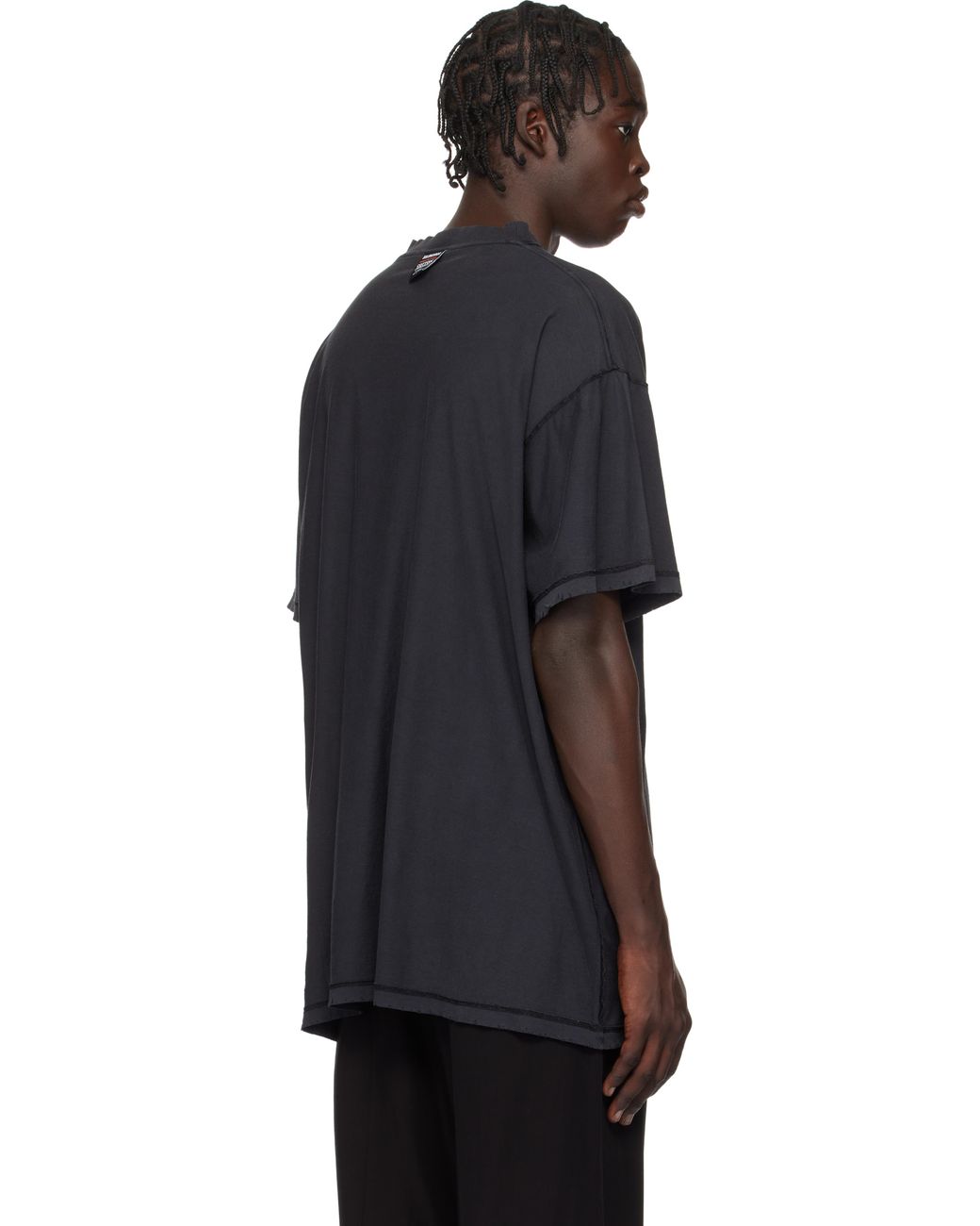 BALENCIAGA♡ ブラック Inside Out Tシャツ 25630969_55799144_600.jpg