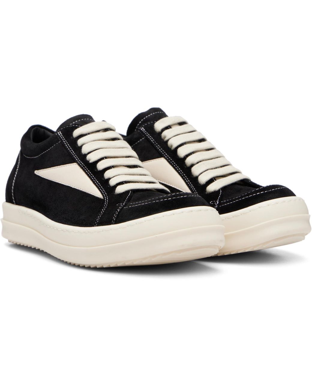 Rick Owens Black Tower Vintage Sneaks Sneakers