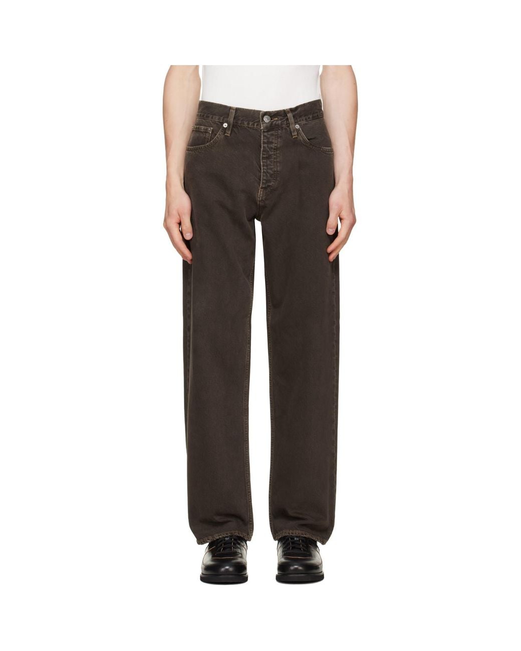 sunflower Gray Loose Jeans for men