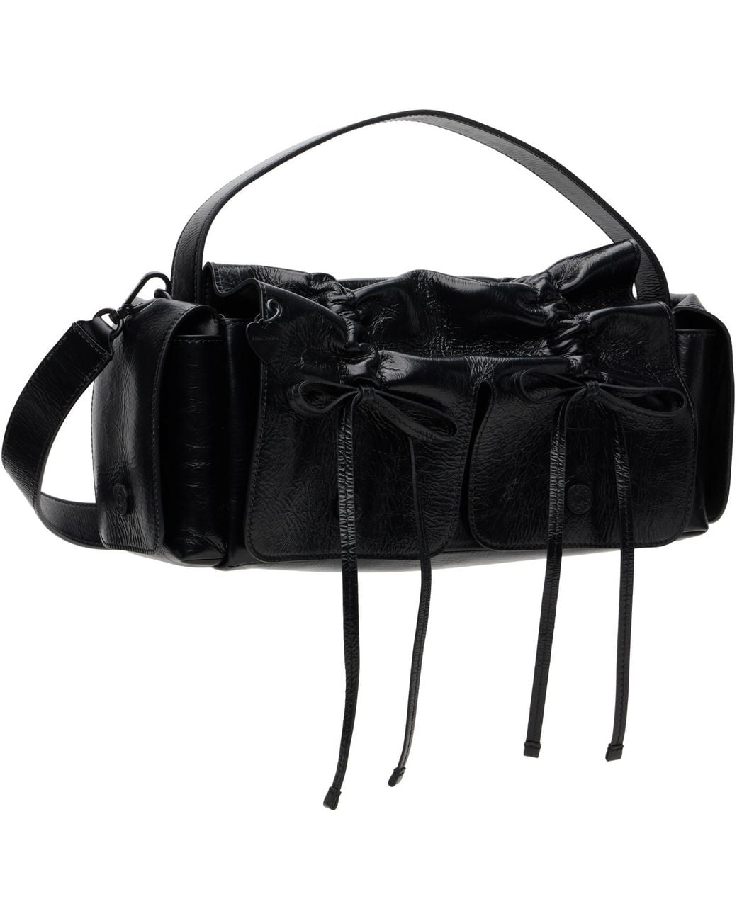 Acne Black Multipocket Shoulder Bag
