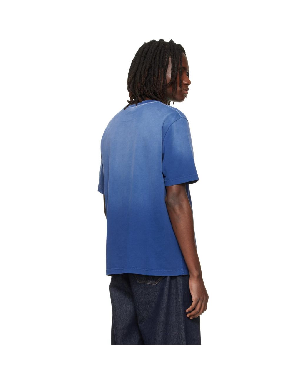 Maison Kitsuné Blue Fox Head Regular T-Shirt for men