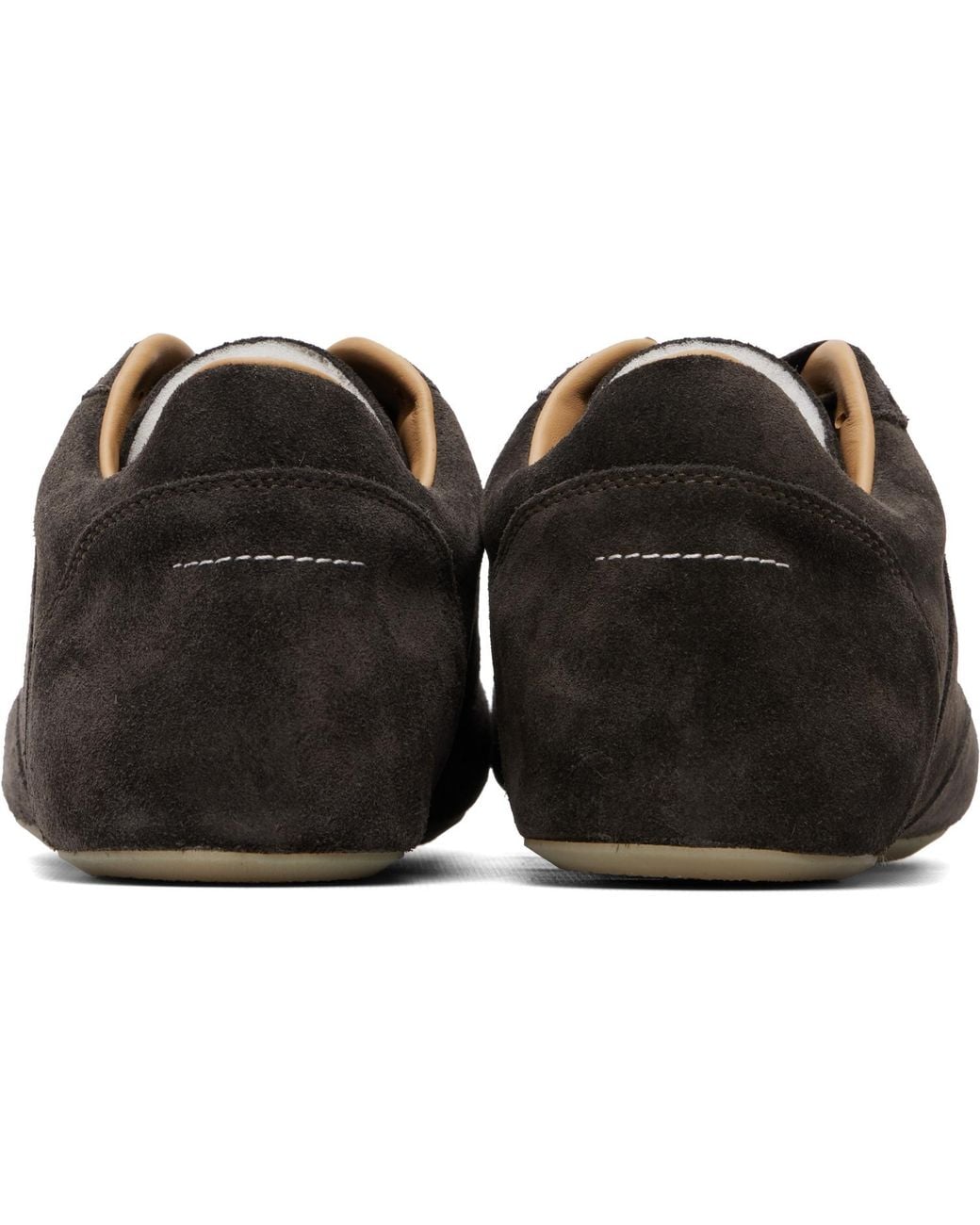 MM6 by Maison Margiela Black Anatomic Sneakers for men