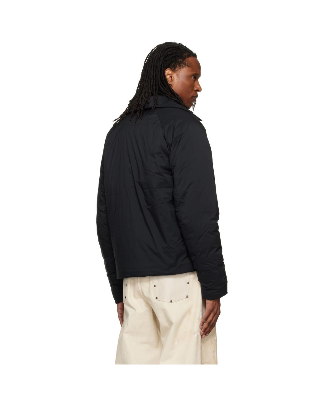 Canada Goose Black Lodge Track Down Jacket for men
