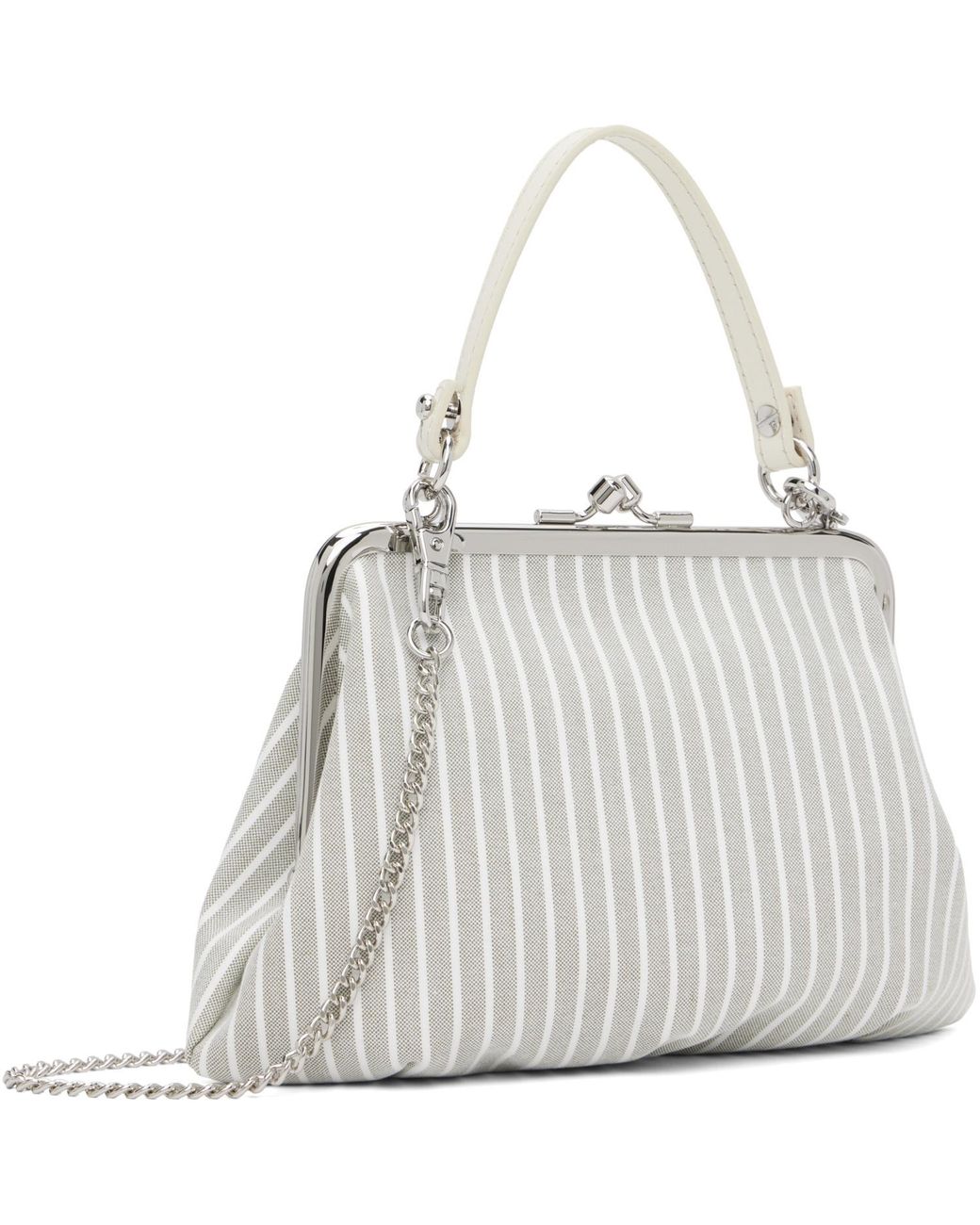Vivienne Westwood Gray Granny Frame Bag