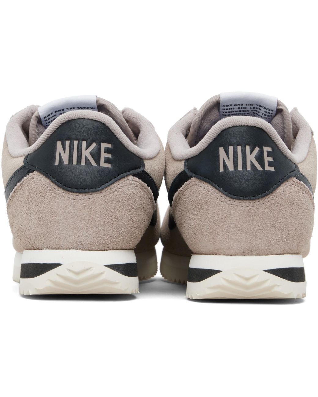 Nike Black Taupe Cortez Sneakers