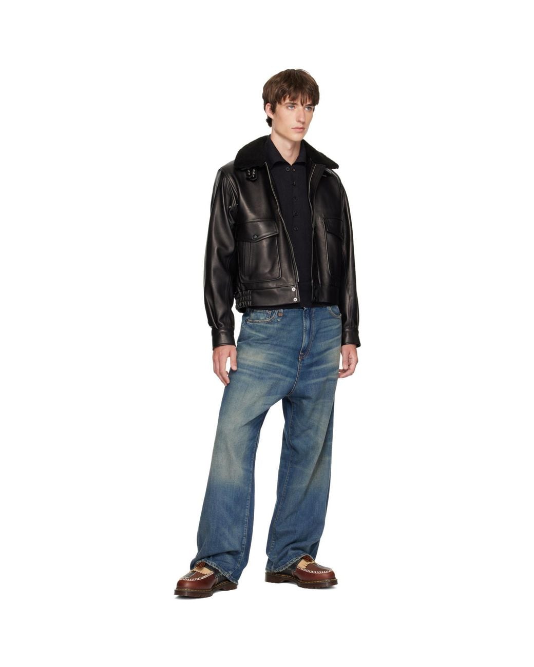 Dr. Martens Brown Adrian Pwrk Tassel Loafers for men