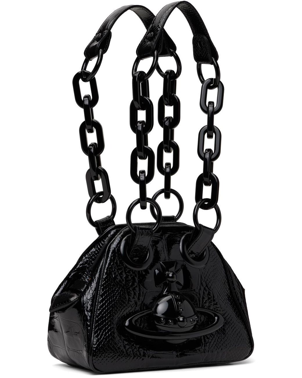 Vivienne Westwood Archive Chain Bag in Black | Lyst