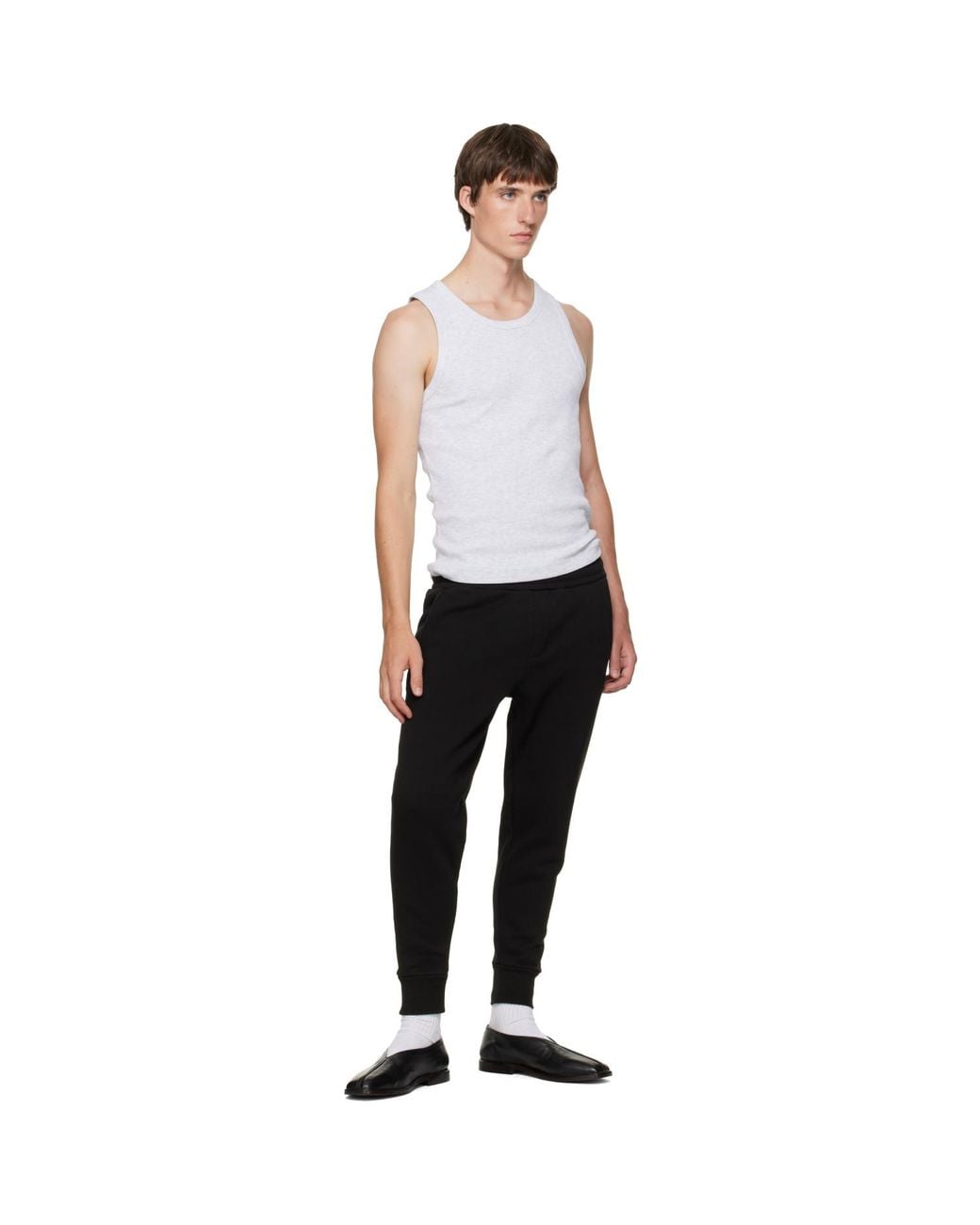 Entire studios White Rib Tank Top for men
