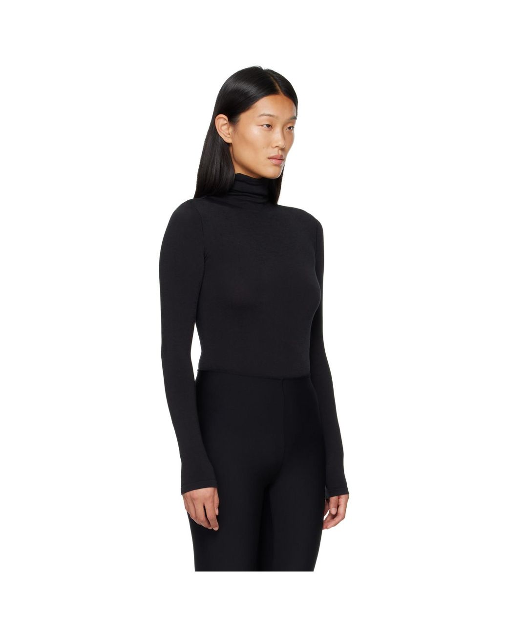 Wolford Black Colorado String Bodysuit