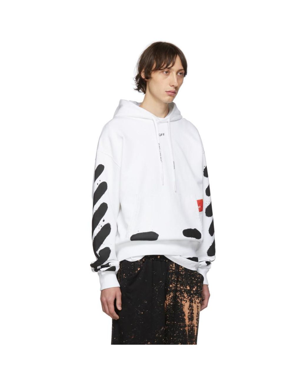 Incomplete Spray Paint Hoodie 