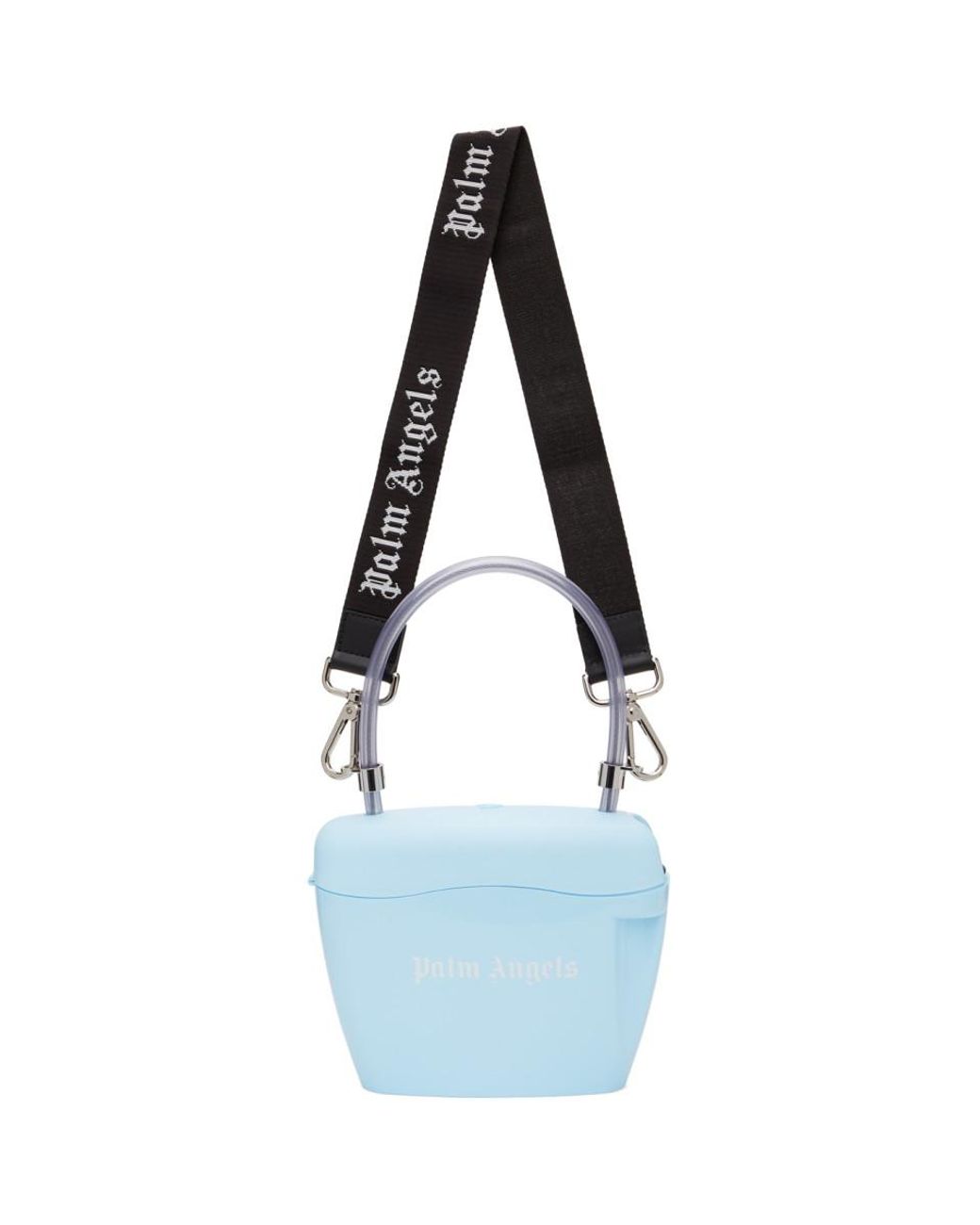 Palm angels black 2025 padlock shoulder bag