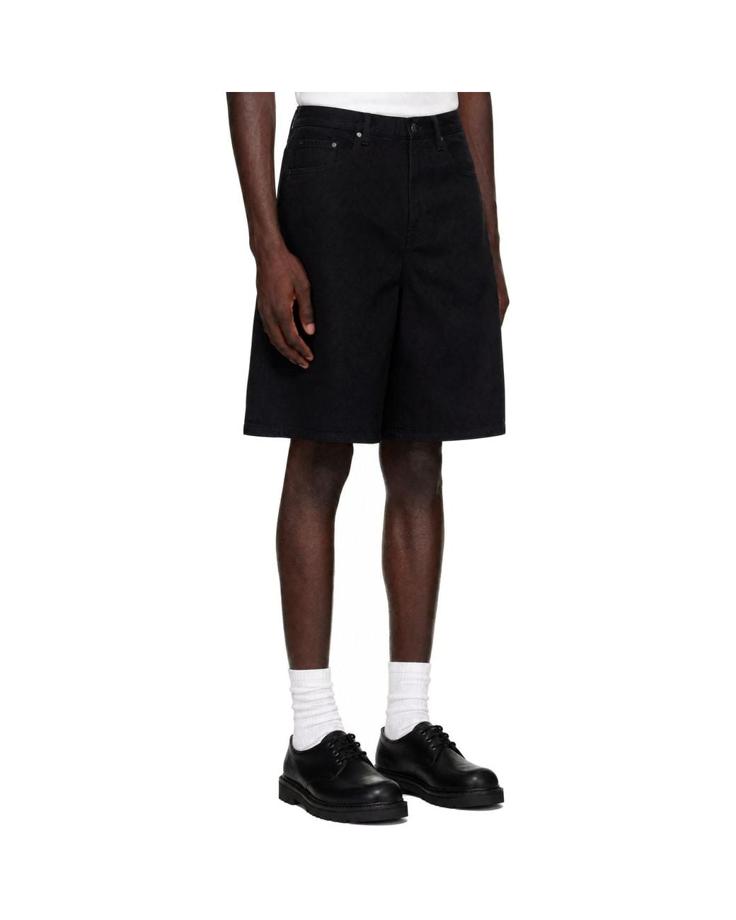 Entire studios Black Field Shorts for men