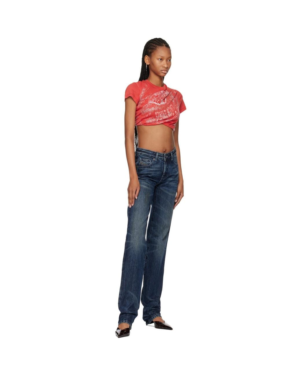 DIESEL Blue D-Liet Jeans