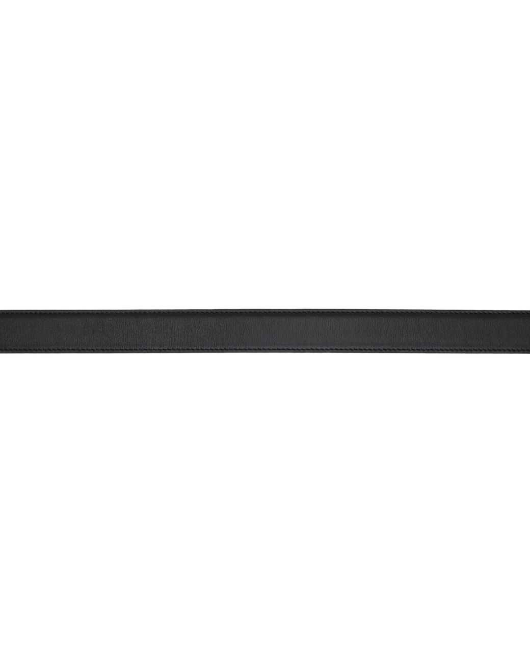 The Row Black Classic Belt