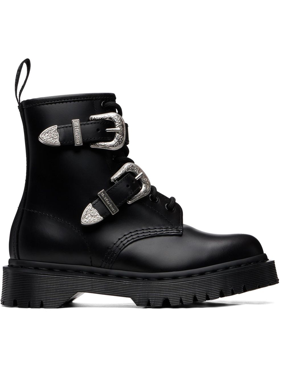 Dr. Martens Black 1460 Western Bex Atlas Boots