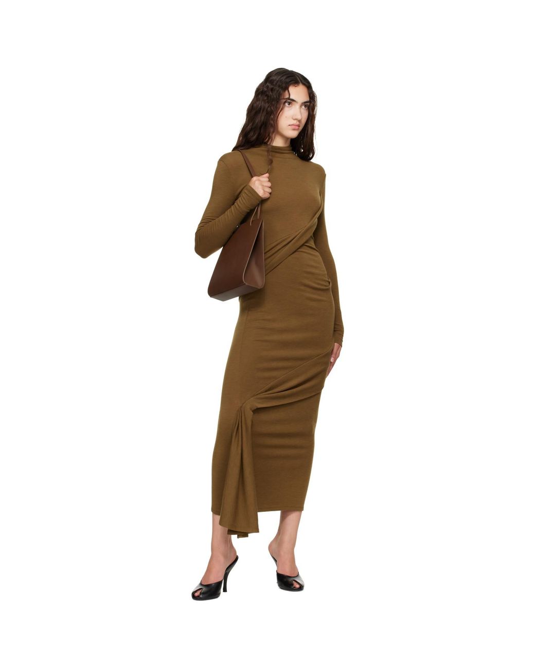 Faune Brown Lisse Bag
