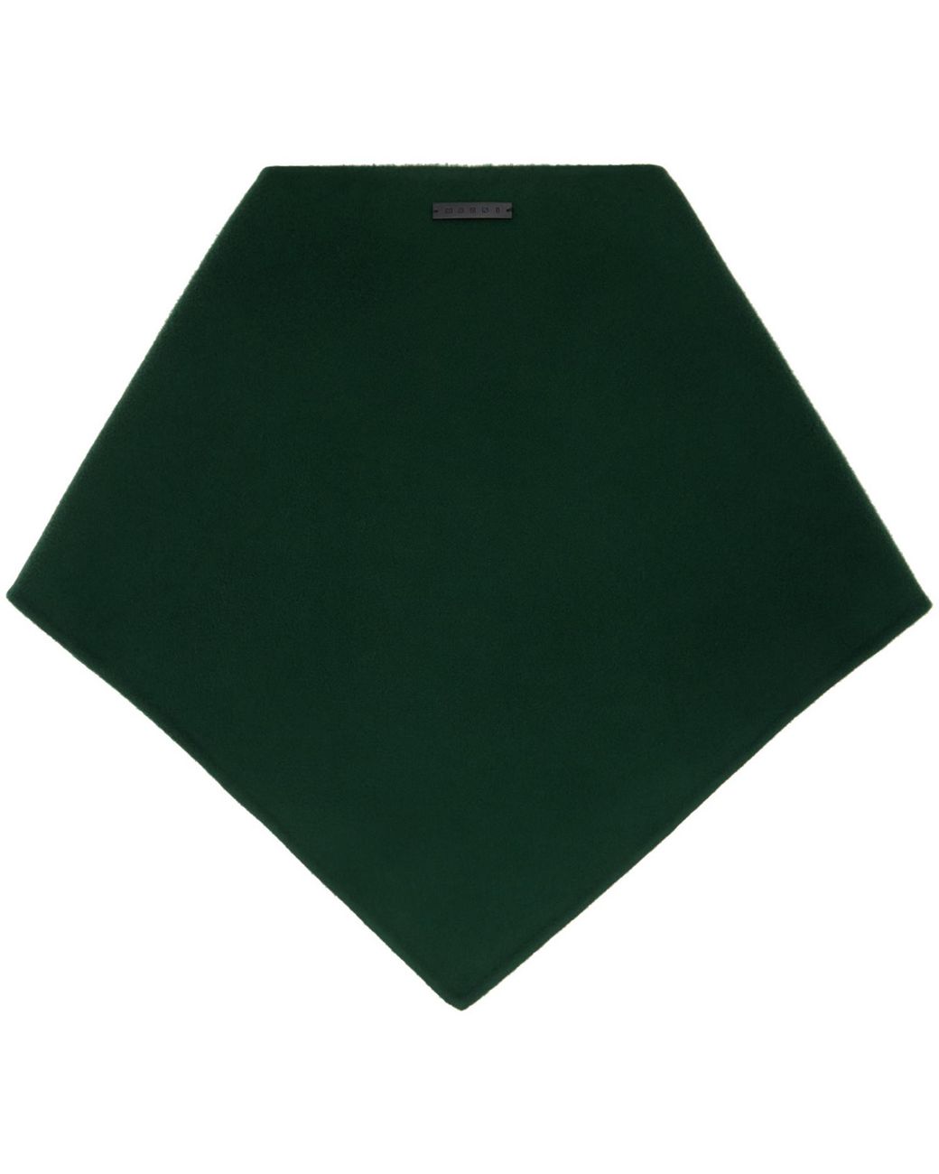 Marni Green Mini Logo Triangle Scarf