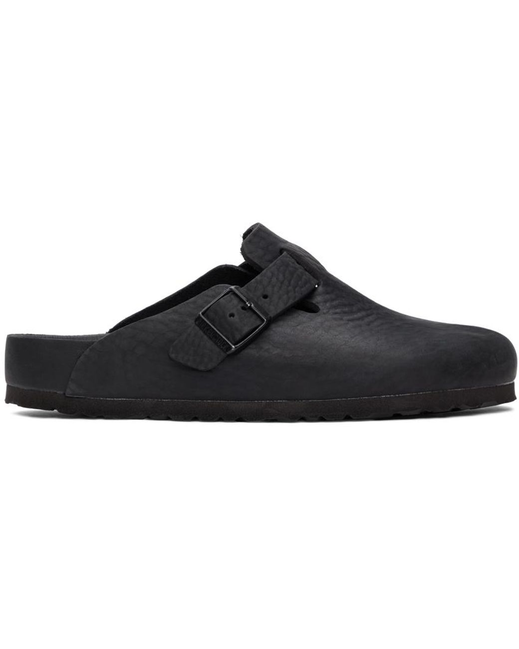 Birkenstock Leather Exquisite Boston Loafers in Black for Men | Lyst