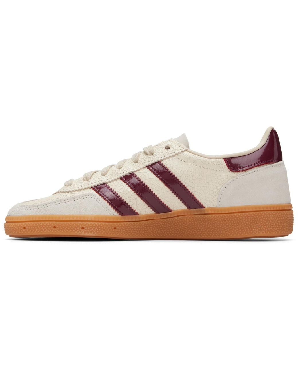 Adidas Originals Pink Off- & Burgundy Handball Spezial Sneakers for men