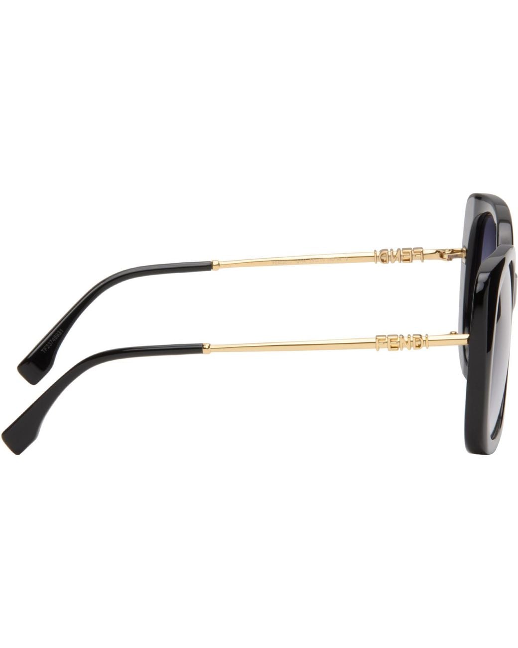 Fendi Blue 'Graphy' Sunglasses
