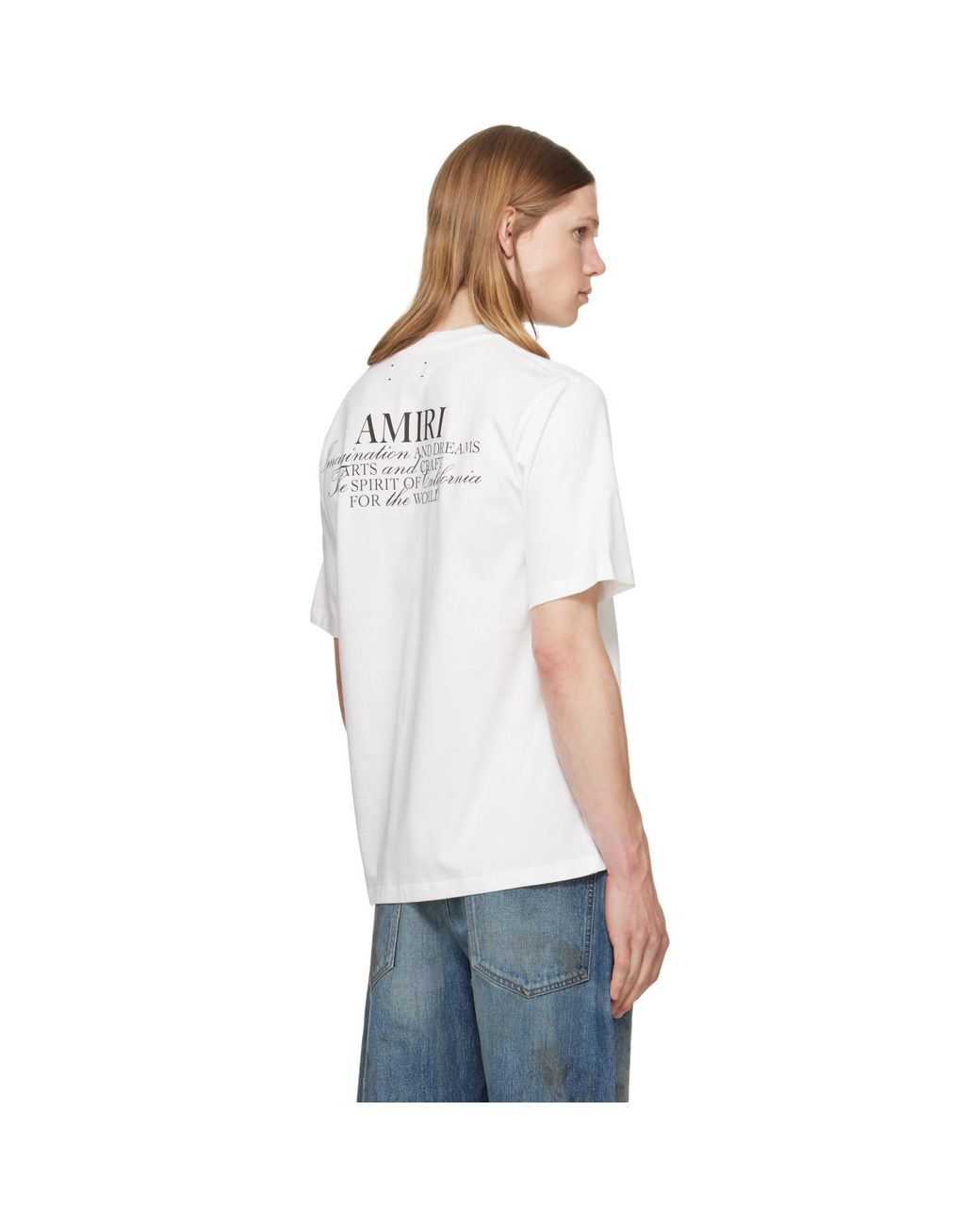 Amiri White Spirit' T-Shirt for men
