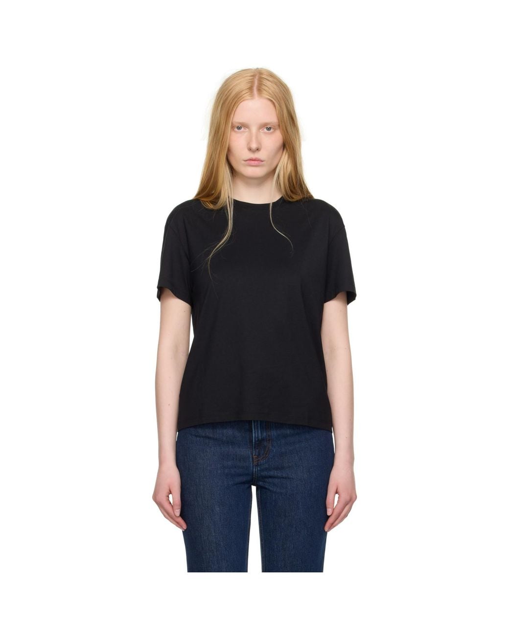 Totême Black Classic T-Shirt