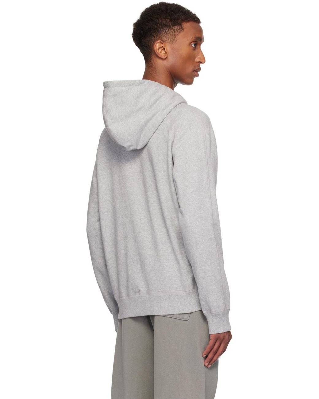 Reigning Champ Midweight Terry Zip Up Hoodie in Grey for Men Lyst UK