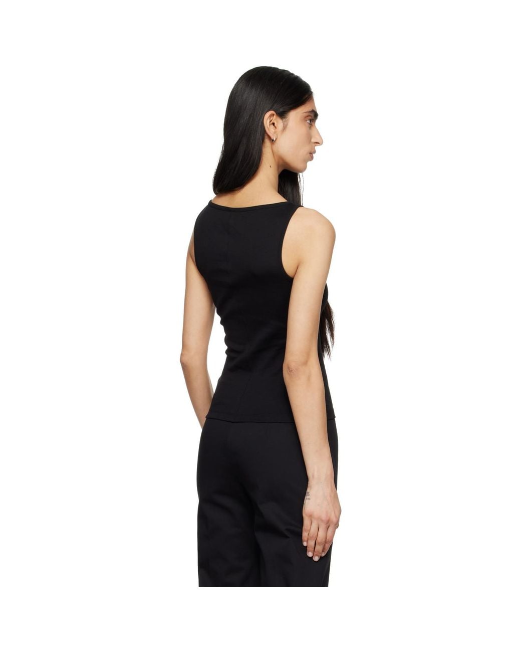 Flore Flore Black Timmi Tank Top
