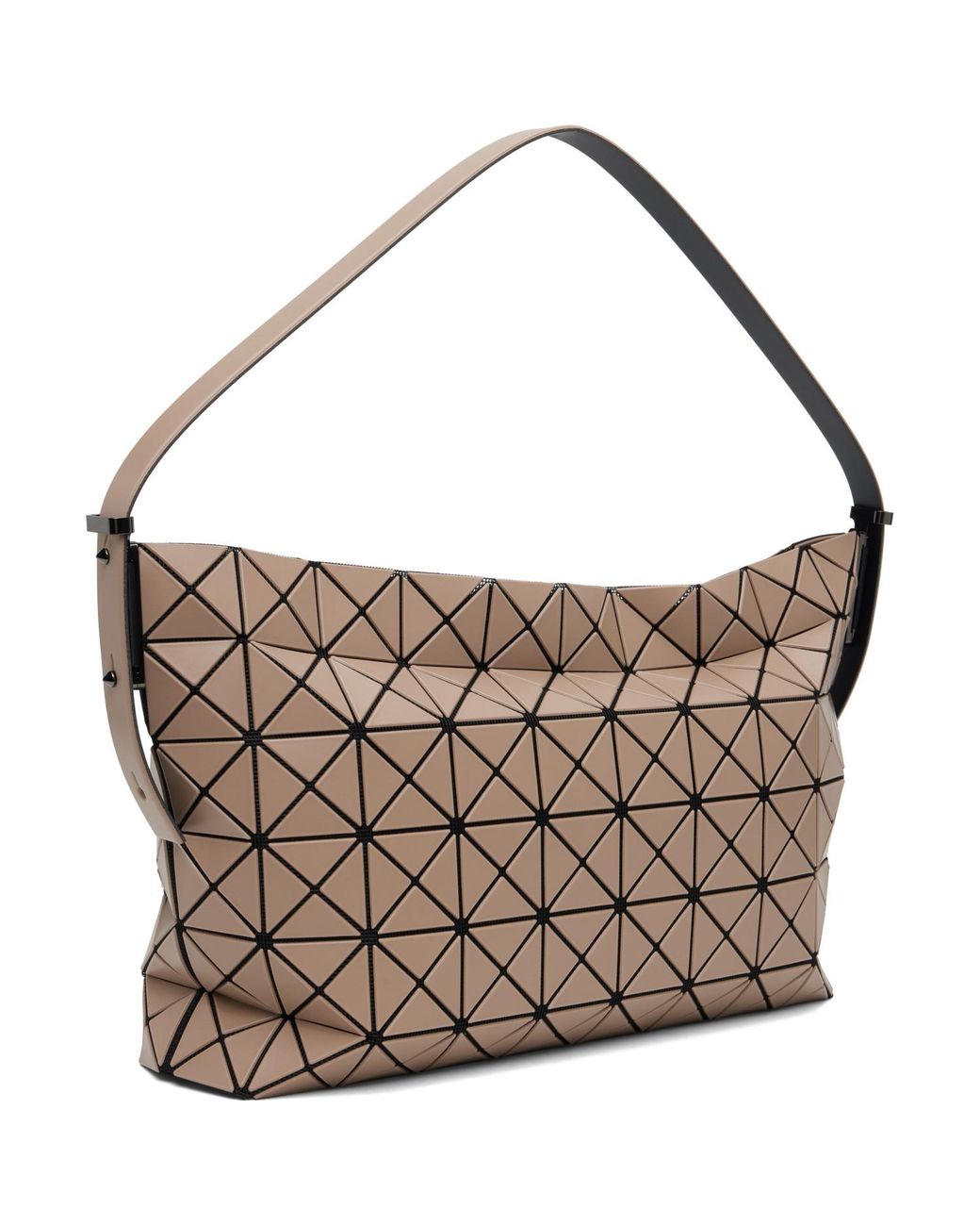 Issey Miyake Metallic Taupe Musette Bag