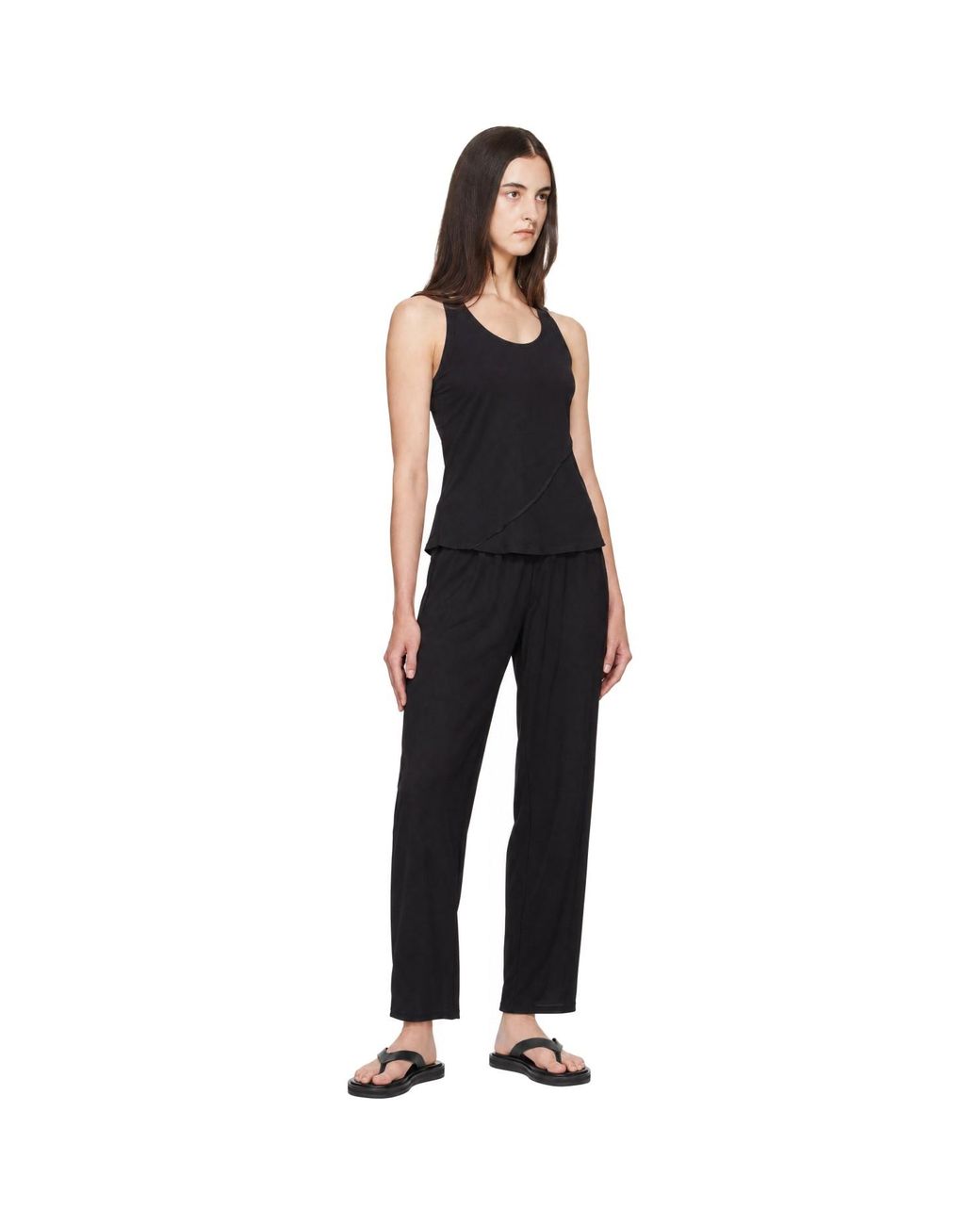 Baserange Black Stoa Trousers