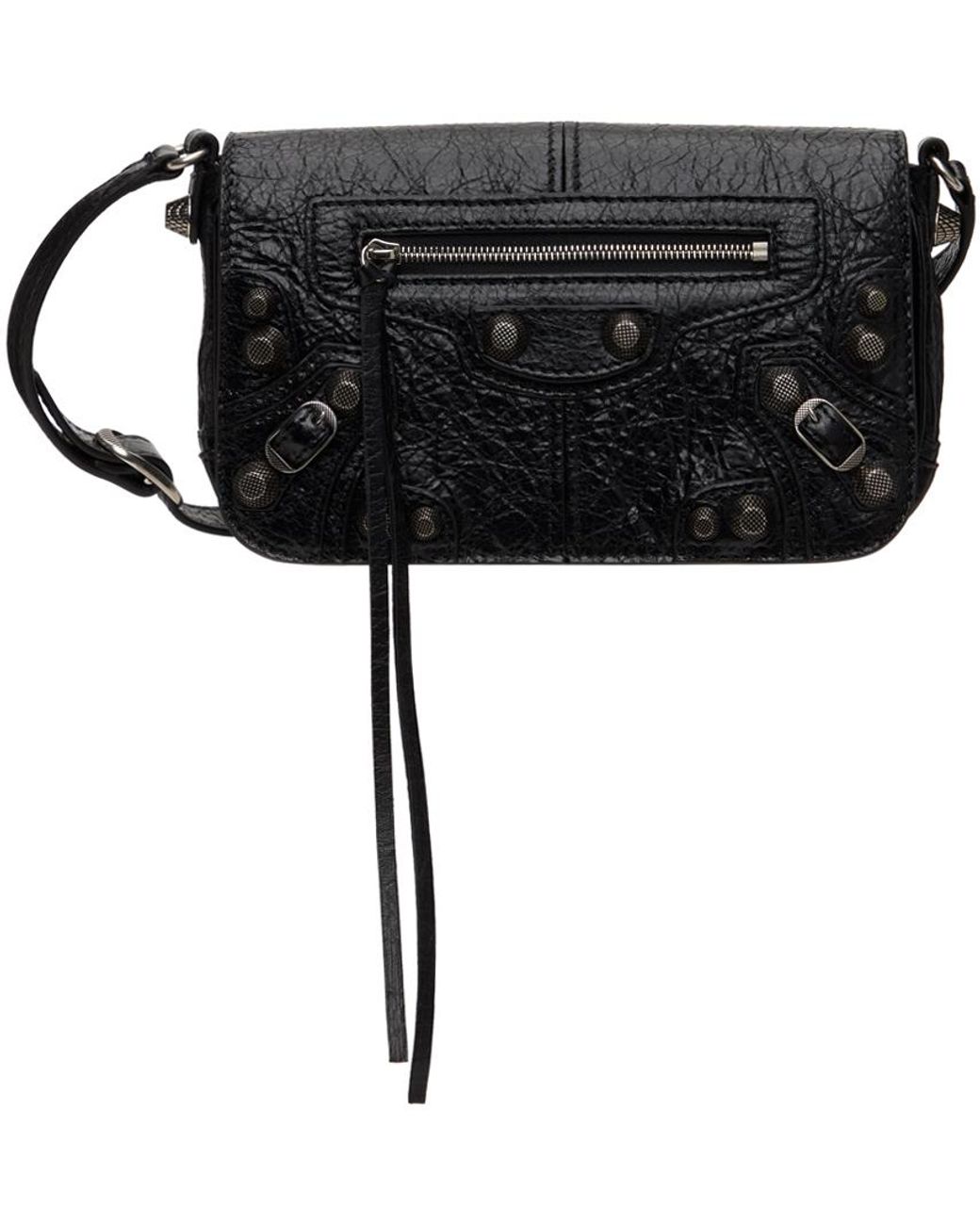 Balenciaga ミニ Le Cagole フラップ バッグ ブラック | Lyst