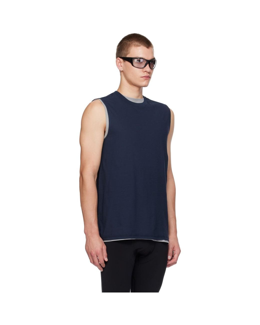 Literary Sport Blue Lorca Tank Top for men