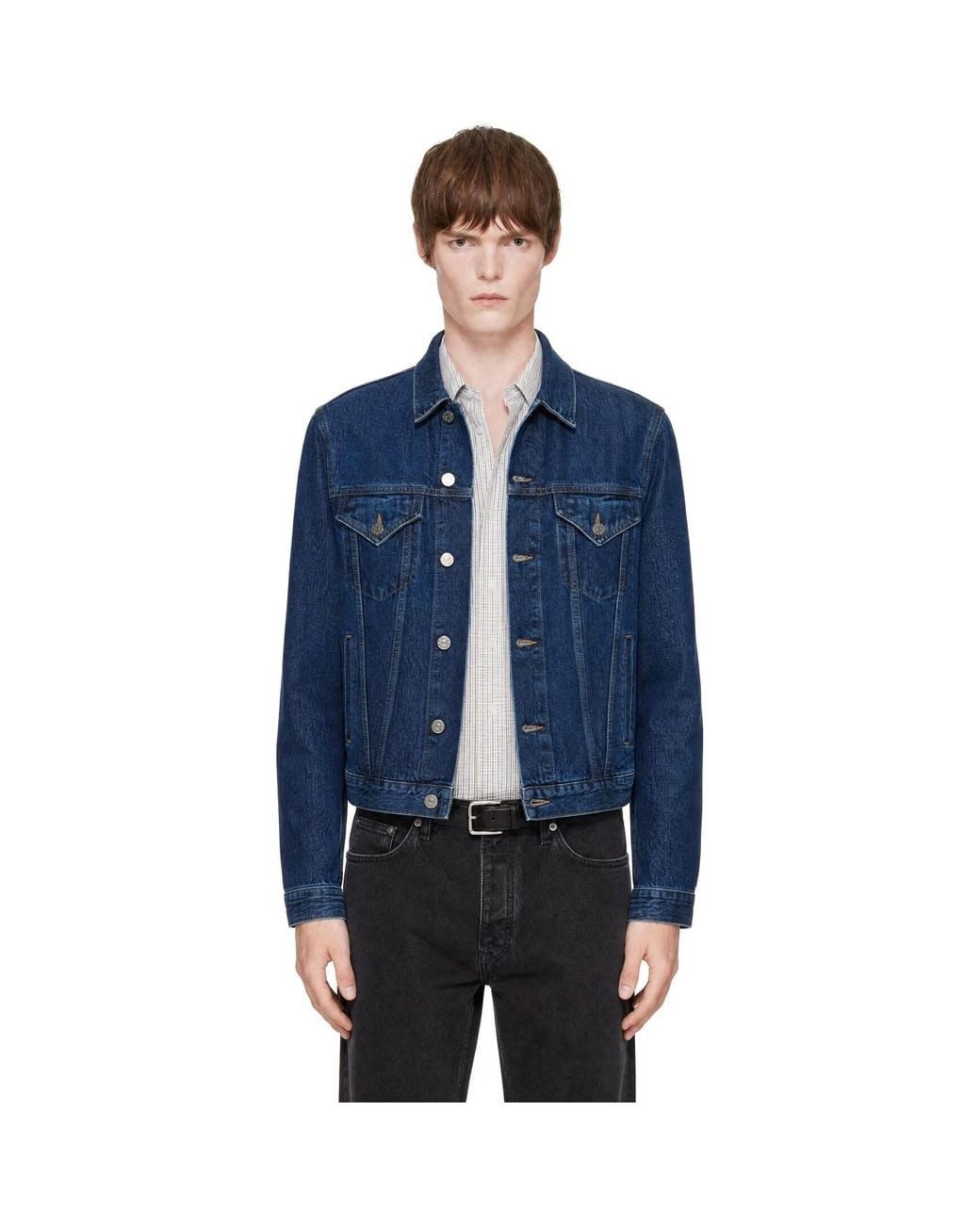 sunflower Blue Denim Trucker Jacket for men