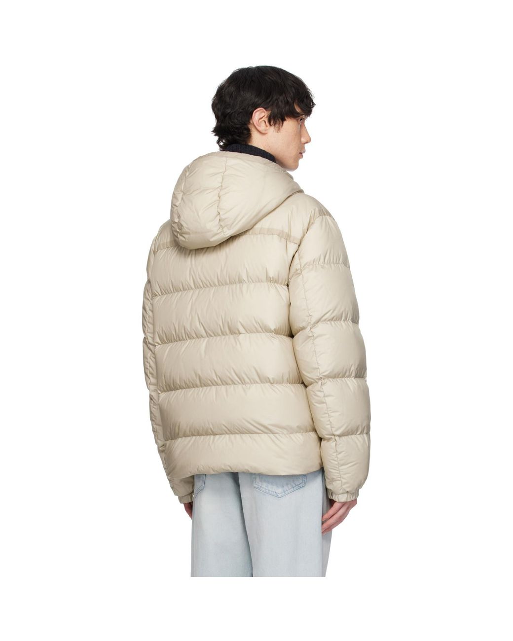 Moncler Natural Archivio Creativo Orfet Down Jacket for men