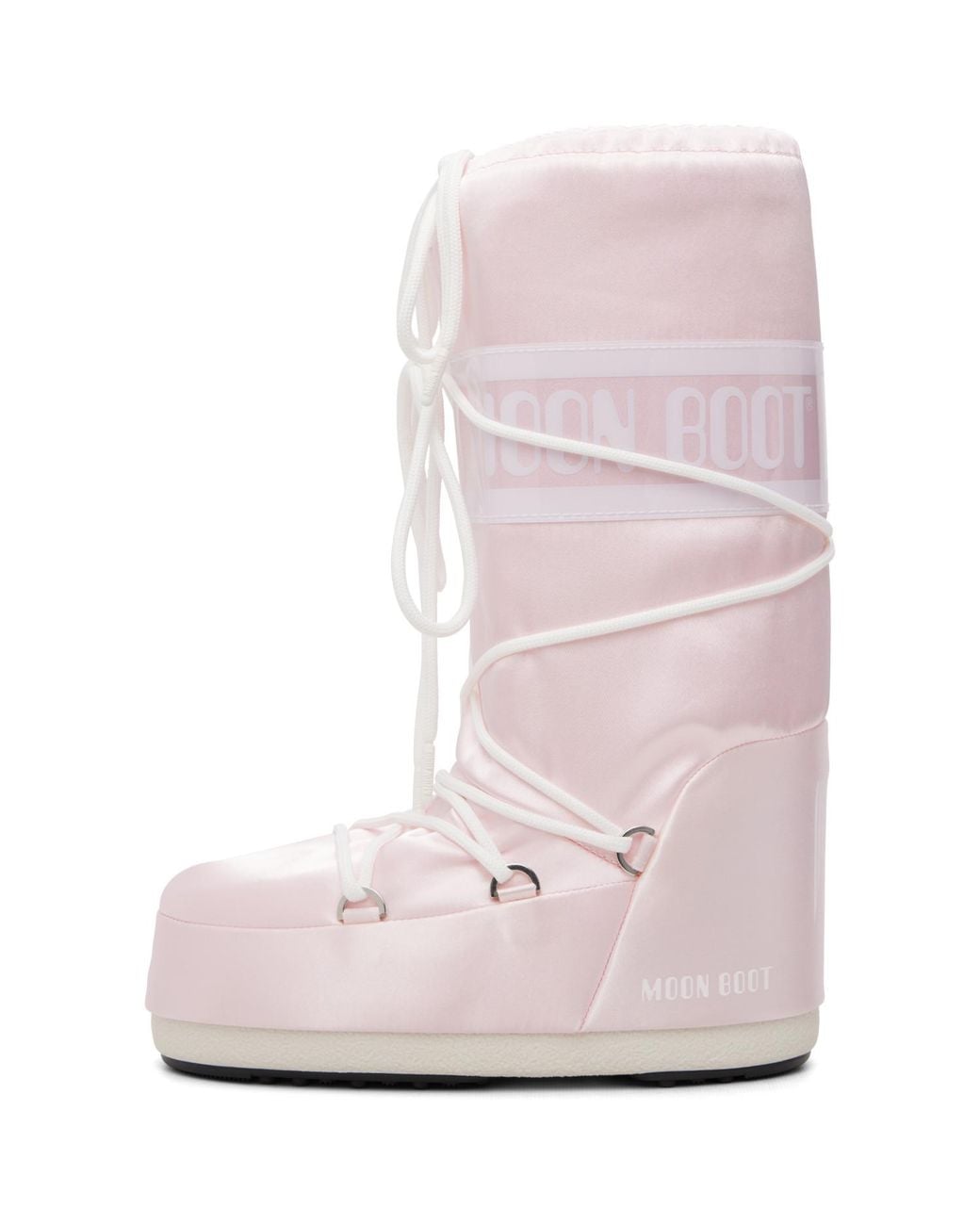 Moon Boot Pink Icon Pearly Tall Boots