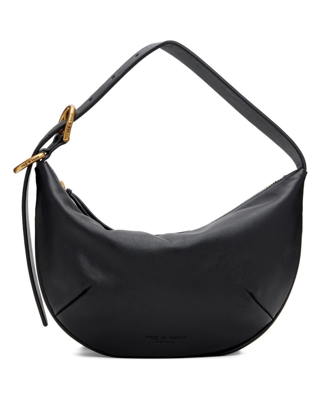 Rag & Bone Black Mercer Small Leather Bag