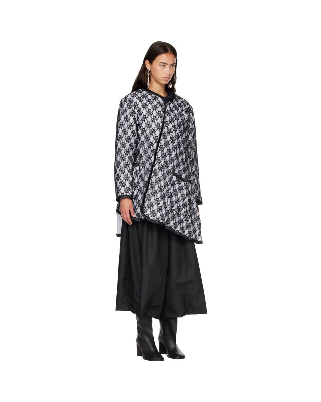 Comme des Garçons Black Raschel Lace Jacket