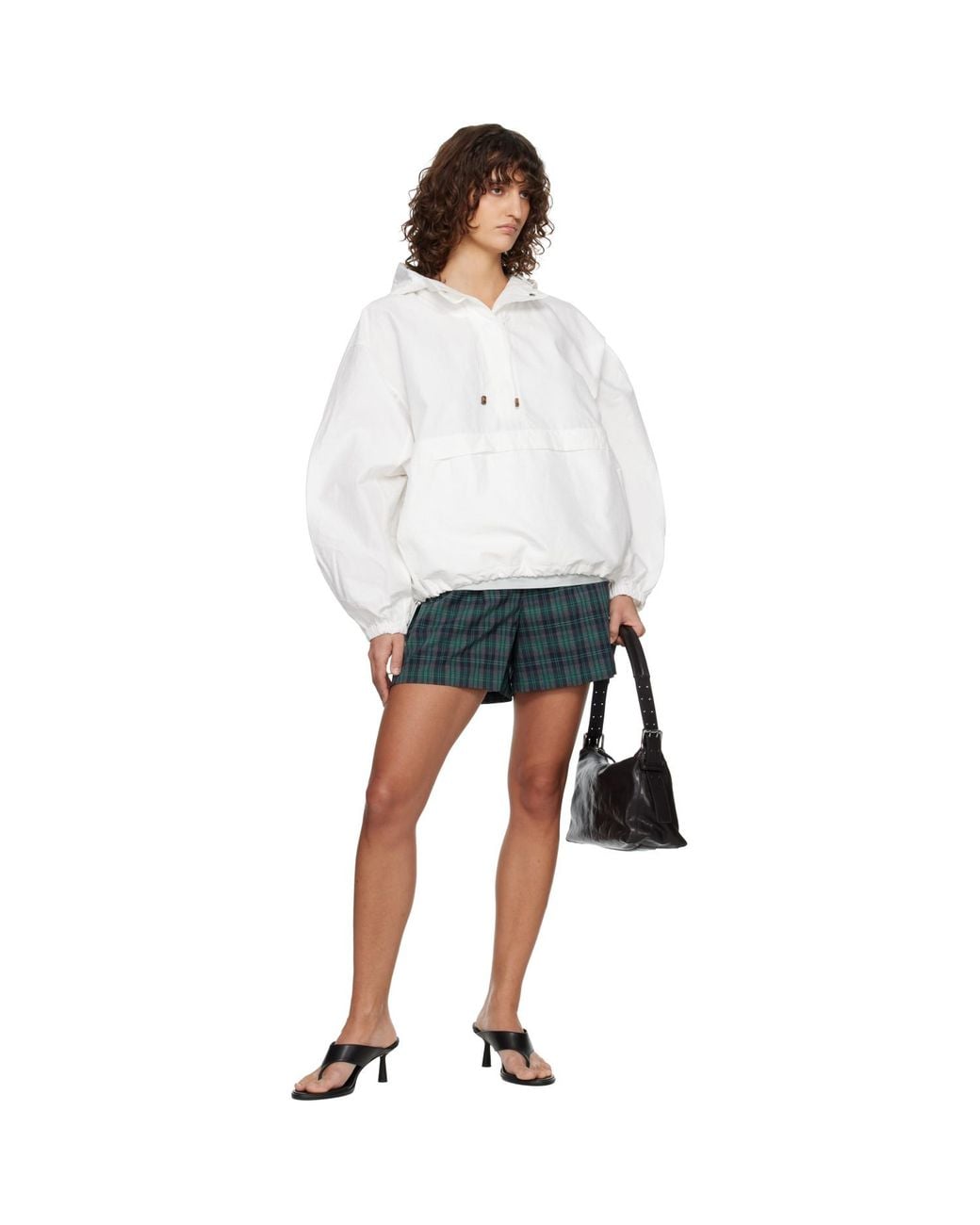 Rohe Blue Check Boxer Shorts