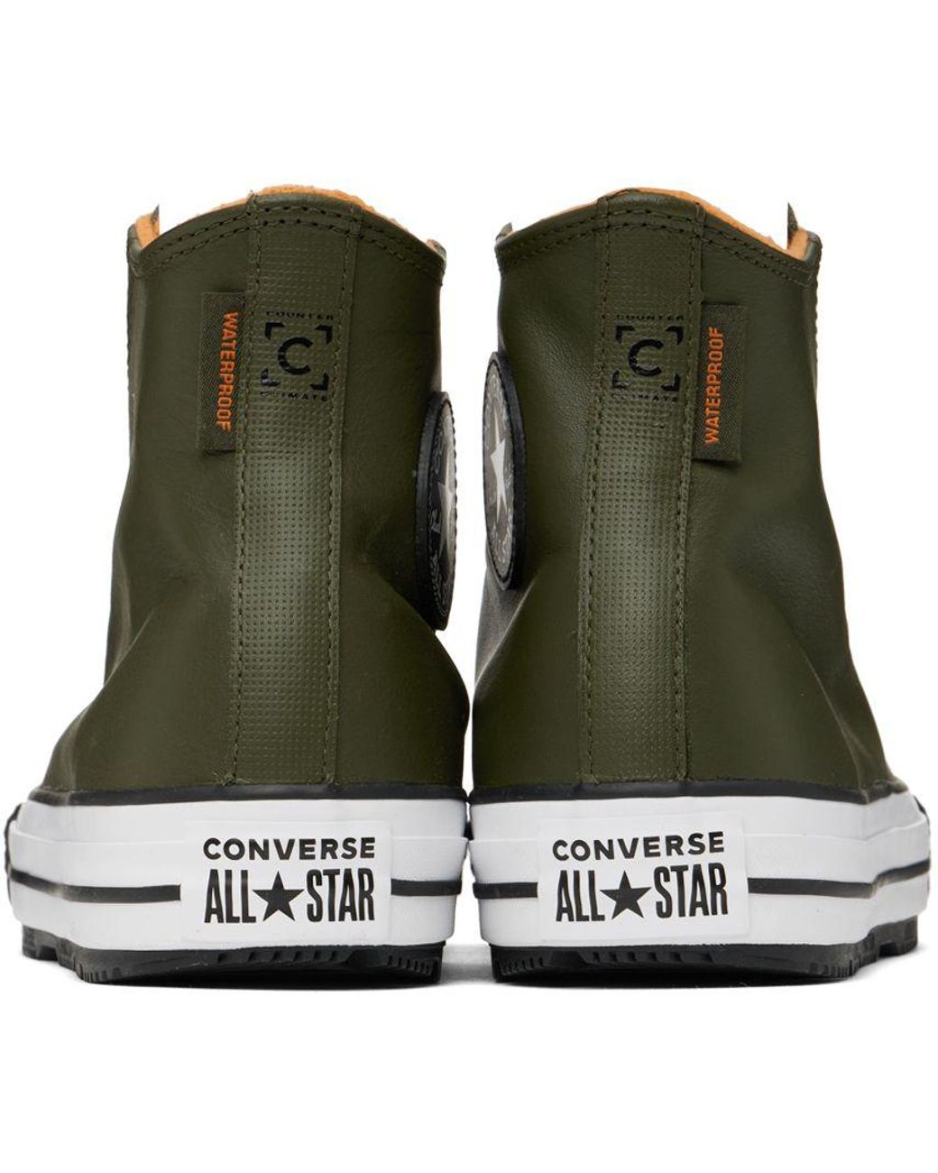 Converse Khaki Ctas Winter Sneakers in Black for Men | Lyst